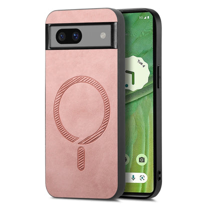 Retro Magsafe Magnetic PU Back Cover Phone Case, For Google Pixel 11 Pro XL, For Google Pixel 11, For Google Pixel 11 Pro, For Google Pixel 10 Pro XL, For Google Pixel 10, For Google Pixel 9a, For Google Pixel 9 Pro XL, For Google Pixel 8a             ...