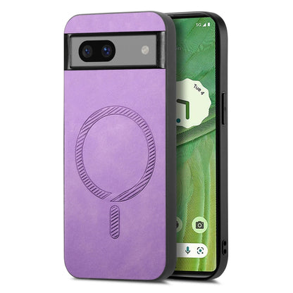 Retro Magsafe Magnetic PU Back Cover Phone Case, For Google Pixel 11 Pro XL, For Google Pixel 11, For Google Pixel 11 Pro, For Google Pixel 10 Pro XL, For Google Pixel 10, For Google Pixel 9a, For Google Pixel 9 Pro XL, For Google Pixel 8a             ...