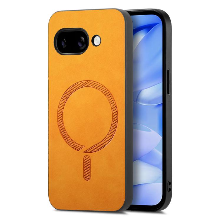 Retro Magsafe Magnetic PU Back Cover Phone Case, For Google Pixel 11 Pro XL, For Google Pixel 11, For Google Pixel 11 Pro, For Google Pixel 10 Pro XL, For Google Pixel 10, For Google Pixel 9a, For Google Pixel 9 Pro XL, For Google Pixel 8a             ...