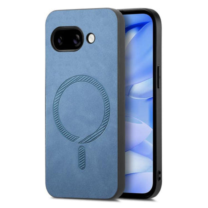 Retro Magsafe Magnetic PU Back Cover Phone Case, For Google Pixel 11 Pro XL, For Google Pixel 11, For Google Pixel 11 Pro, For Google Pixel 10 Pro XL, For Google Pixel 10, For Google Pixel 9a, For Google Pixel 9 Pro XL, For Google Pixel 8a             ...