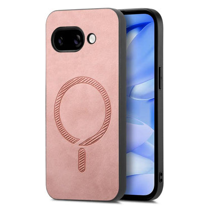 Retro Magsafe Magnetic PU Back Cover Phone Case, For Google Pixel 11 Pro XL, For Google Pixel 11, For Google Pixel 11 Pro, For Google Pixel 10 Pro XL, For Google Pixel 10, For Google Pixel 9a, For Google Pixel 9 Pro XL, For Google Pixel 8a             ...