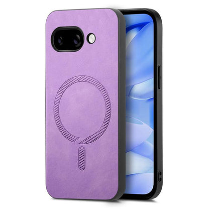 Retro Magsafe Magnetic PU Back Cover Phone Case, For Google Pixel 11 Pro XL, For Google Pixel 11, For Google Pixel 11 Pro, For Google Pixel 10 Pro XL, For Google Pixel 10, For Google Pixel 9a, For Google Pixel 9 Pro XL, For Google Pixel 8a             ...