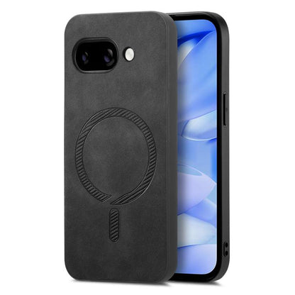 Retro Magsafe Magnetic PU Back Cover Phone Case, For Google Pixel 11 Pro XL, For Google Pixel 11, For Google Pixel 11 Pro, For Google Pixel 10 Pro XL, For Google Pixel 10, For Google Pixel 9a, For Google Pixel 9 Pro XL, For Google Pixel 8a             ...