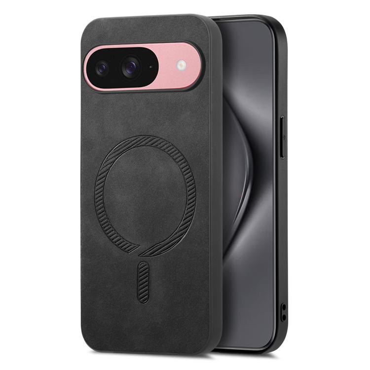 Retro Magsafe Magnetic PU Back Cover Phone Case, For Google Pixel 11 Pro XL, For Google Pixel 11, For Google Pixel 11 Pro, For Google Pixel 10 Pro XL, For Google Pixel 10, For Google Pixel 9a, For Google Pixel 9 Pro XL, For Google Pixel 8a             ...