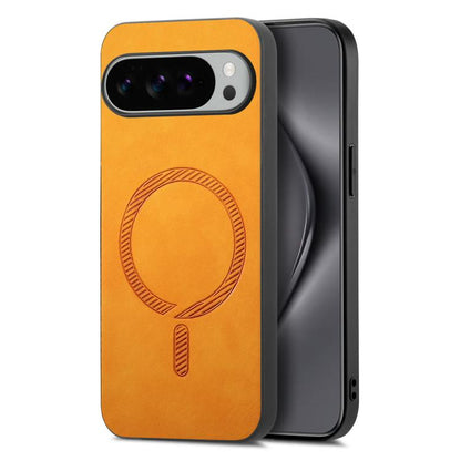 Retro Magsafe Magnetic PU Back Cover Phone Case, For Google Pixel 11 Pro XL, For Google Pixel 11, For Google Pixel 11 Pro, For Google Pixel 10 Pro XL, For Google Pixel 10, For Google Pixel 9a, For Google Pixel 9 Pro XL, For Google Pixel 8a             ...