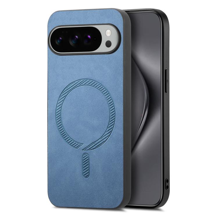 Retro Magsafe Magnetic PU Back Cover Phone Case, For Google Pixel 11 Pro XL, For Google Pixel 11, For Google Pixel 11 Pro, For Google Pixel 10 Pro XL, For Google Pixel 10, For Google Pixel 9a, For Google Pixel 9 Pro XL, For Google Pixel 8a             ...