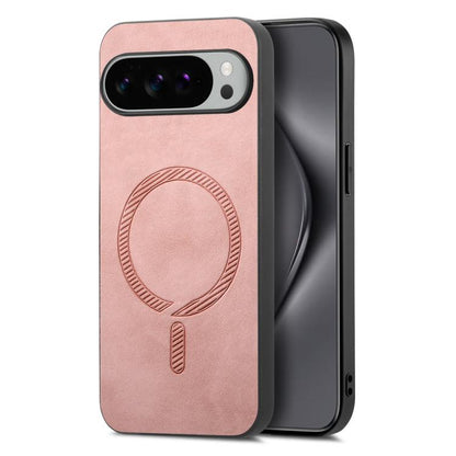 Retro Magsafe Magnetic PU Back Cover Phone Case, For Google Pixel 11 Pro XL, For Google Pixel 11, For Google Pixel 11 Pro, For Google Pixel 10 Pro XL, For Google Pixel 10, For Google Pixel 9a, For Google Pixel 9 Pro XL, For Google Pixel 8a             ...