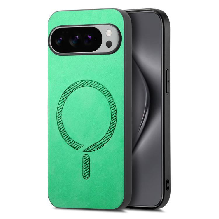 Retro Magsafe Magnetic PU Back Cover Phone Case, For Google Pixel 11 Pro XL, For Google Pixel 11, For Google Pixel 11 Pro, For Google Pixel 10 Pro XL, For Google Pixel 10, For Google Pixel 9a, For Google Pixel 9 Pro XL, For Google Pixel 8a             ...