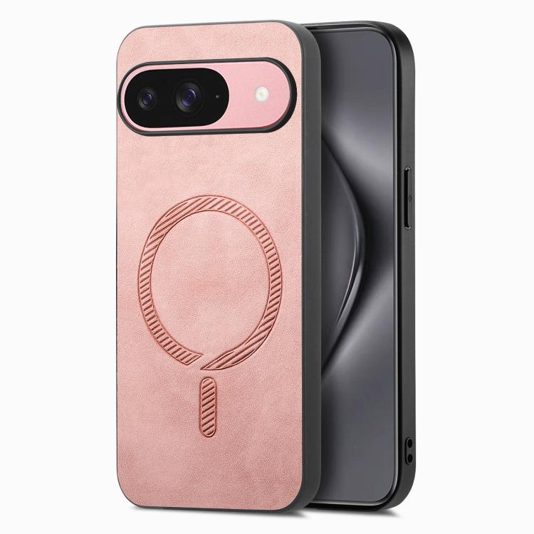 Retro Magsafe Magnetic PU Back Cover Phone Case, For Google Pixel 11 Pro XL, For Google Pixel 11, For Google Pixel 11 Pro, For Google Pixel 10 Pro XL, For Google Pixel 10, For Google Pixel 9a, For Google Pixel 9 Pro XL, For Google Pixel 8a             ...