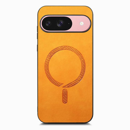 Retro Magsafe Magnetic PU Back Cover Phone Case, For Google Pixel 11 Pro XL, For Google Pixel 11, For Google Pixel 11 Pro, For Google Pixel 10 Pro XL, For Google Pixel 10, For Google Pixel 9a, For Google Pixel 9 Pro XL, For Google Pixel 8a             ...