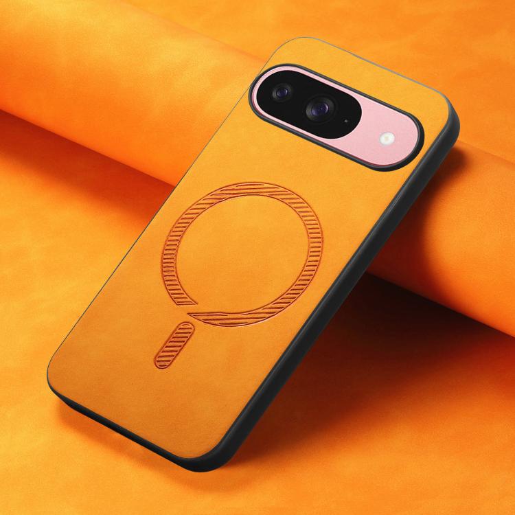 Retro Magsafe Magnetic PU Back Cover Phone Case, For Google Pixel 11 Pro XL, For Google Pixel 11, For Google Pixel 11 Pro, For Google Pixel 10 Pro XL, For Google Pixel 10, For Google Pixel 9a, For Google Pixel 9 Pro XL, For Google Pixel 8a             ...