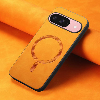 Retro Magsafe Magnetic PU Back Cover Phone Case, For Google Pixel 11 Pro XL, For Google Pixel 11, For Google Pixel 11 Pro, For Google Pixel 10 Pro XL, For Google Pixel 10, For Google Pixel 9a, For Google Pixel 9 Pro XL, For Google Pixel 8a             ...