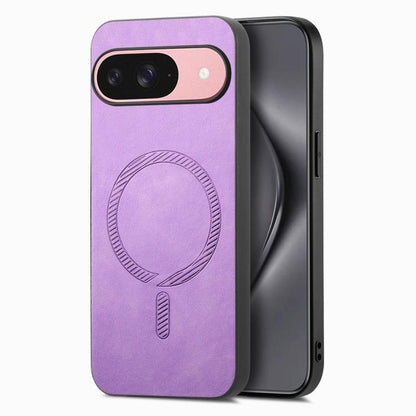 Retro Magsafe Magnetic PU Back Cover Phone Case, For Google Pixel 11 Pro XL, For Google Pixel 11, For Google Pixel 11 Pro, For Google Pixel 10 Pro XL, For Google Pixel 10, For Google Pixel 9a, For Google Pixel 9 Pro XL, For Google Pixel 8a             ...