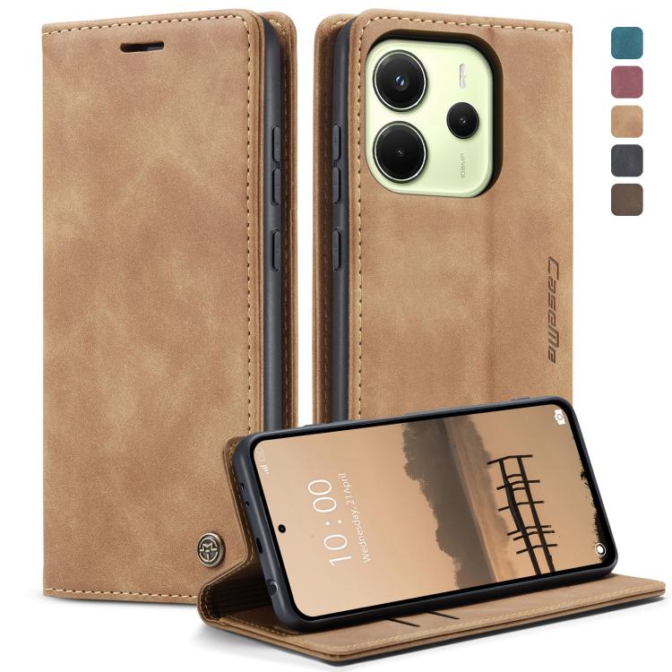 CaseMe 013 Multifunctional Horizontal Flip Leather Phone Case, For Xiaomi Poco F7 Pro / F7 Ultra, For Xiaomi Poco X7 Pro, For Redmi Note 14  Pro 4G Global, For Redmi Note 14 4G 163.25mm, For Redmi Note 14 5G, For Redmi Note 14 Pro 5G