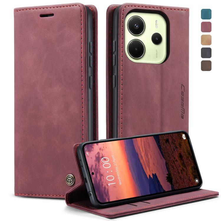 CaseMe 013 Multifunctional Horizontal Flip Leather Phone Case, For Xiaomi Poco F7 Pro / F7 Ultra, For Xiaomi Poco X7 Pro, For Redmi Note 14  Pro 4G Global, For Redmi Note 14 4G 163.25mm, For Redmi Note 14 5G, For Redmi Note 14 Pro 5G