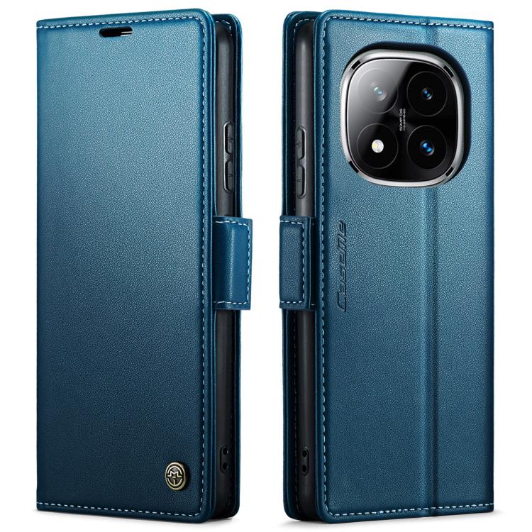 CaseMe 023 Butterfly Buckle Litchi Texture RFID Anti-theft Leather Phone Case, For Redmi Note 14 4G 164.84mm, For Xiaomi Poco X7 Pro, For Redmi Note 14 Pro 4G, For Redmi Note 14 4G 163.25mm, For Redmi Note 14 5G, For Redmi Note 14 Pro 5G