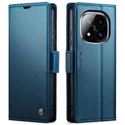 CaseMe 023 Butterfly Buckle Litchi Texture RFID Anti-theft Leather Phone Case, For Redmi Note 14 4G 164.84mm, For Xiaomi Poco X7 Pro, For Redmi Note 14 Pro 4G, For Redmi Note 14 4G 163.25mm, For Redmi Note 14 5G, For Redmi Note 14 Pro 5G