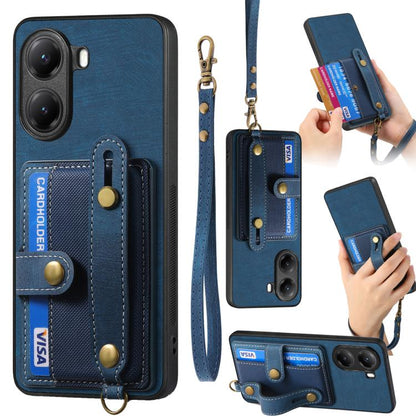Retro Cross Wristband Wallet Leather Back Phone Case, For Redmi Note 15 Pro+ 5G, For Redmi Note 15 4G / 5G Global 164mm, For Redmi Note 15 Pro 4G Global 163.2mm, For Xiaomi 17 Pro Max, For Redmi Note 15 Pro 5G, For Xiaomi 17 Pro, For Xiaomi 15T Pro    ...