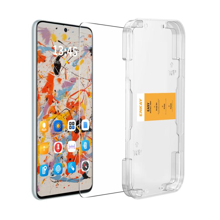 ENKAY Easy Install 0.18mm High Alumina Silicon Full Glass Film, Support Ultrasonic Unlock, For Xiaomi 17T Pro 5G, For Xiaomi 17T 5G, For Xiaomi Poco X8 Pro Max 5G, For Xiaomi Poco X8 Pro 5G, For Xiaomi 15, For Redmi K80 / K80 Pro