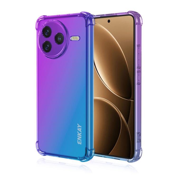 ENKAY Hat-Prince Gradient Airbag TPU Phone Case, For Xiaomi Poco F7 Ultra / Redmi K80 Pro, For Xiaomi Poco F7 Pro / Redmi K80, For Xiaomi 15 Ultra, For Xiaomi Poco X7 Pro / Redmi Turbo 4, For Xiaomi Poco M7 Pro, For Redmi Note 14 Pro 4G                ...