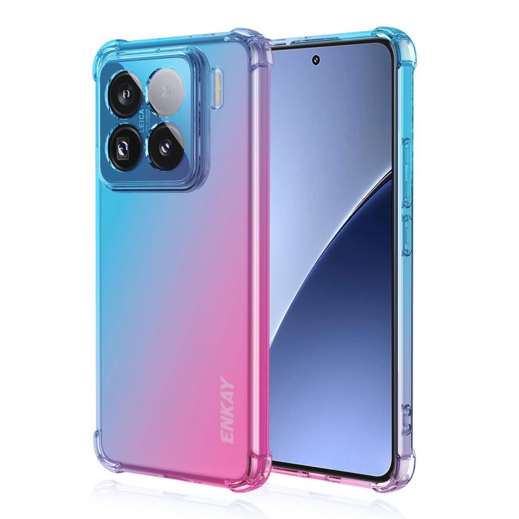 ENKAY Hat-Prince Gradient Airbag TPU Phone Case, For Xiaomi Poco F7 Ultra / Redmi K80 Pro, For Xiaomi Poco F7 Pro / Redmi K80, For Xiaomi 15 Ultra, For Xiaomi Poco X7 Pro / Redmi Turbo 4, For Xiaomi Poco M7 Pro, For Redmi Note 14 Pro 4G                ...