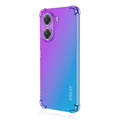 ENKAY Hat-Prince Gradient Airbag TPU Phone Case, For Xiaomi Poco F7 Ultra / Redmi K80 Pro, For Xiaomi Poco F7 Pro / Redmi K80, For Xiaomi 15 Ultra, For Xiaomi Poco X7 Pro / Redmi Turbo 4, For Xiaomi Poco M7 Pro, For Redmi Note 14 Pro 4G                ...