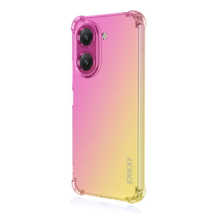 ENKAY Hat-Prince Gradient Airbag TPU Phone Case, For Redmi Note 17 4G / 5G Global 169.7mm, For Redmi 17C 5G, For Redmi Note 17 Pro Max Global 163.4mm, For Redmi Note 17 Pro Global 163.5mm, For Redmi 17 4G / 5G Global 170mm, For Redmi 17C / 14C         ...