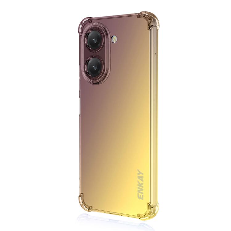 ENKAY Hat-Prince Gradient Airbag TPU Phone Case, For Redmi Note 17 4G / 5G Global 169.7mm, For Redmi 17C 5G, For Redmi Note 17 Pro Max Global 163.4mm, For Redmi Note 17 Pro Global 163.5mm, For Redmi 17 4G / 5G Global 170mm, For Redmi 17C / 14C         ...
