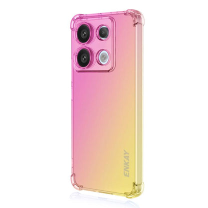 ENKAY Hat-Prince Gradient Airbag TPU Phone Case, For Redmi Note 17 4G / 5G Global 169.7mm, For Redmi 17C 5G, For Redmi Note 17 Pro Max Global 163.4mm, For Redmi Note 17 Pro Global 163.5mm, For Redmi 17 4G / 5G Global 170mm, For Redmi 17C / 14C         ...