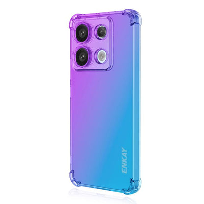 ENKAY Hat-Prince Gradient Airbag TPU Phone Case, For Redmi Note 17 4G / 5G Global 169.7mm, For Redmi 17C 5G, For Redmi Note 17 Pro Max Global 163.4mm, For Redmi Note 17 Pro Global 163.5mm, For Redmi 17 4G / 5G Global 170mm, For Redmi 17C / 14C         ...