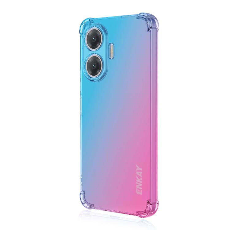 ENKAY Hat-Prince Gradient Airbag TPU Phone Case, For Redmi Note 17 4G / 5G Global 169.7mm, For Redmi 17C 5G, For Redmi Note 17 Pro Max Global 163.4mm, For Redmi Note 17 Pro Global 163.5mm, For Redmi 17 4G / 5G Global 170mm, For Redmi 17C / 14C         ...