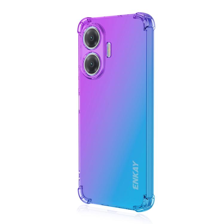 ENKAY Hat-Prince Gradient Airbag TPU Phone Case, For Redmi Note 17 4G / 5G Global 169.7mm, For Redmi 17C 5G, For Redmi Note 17 Pro Max Global 163.4mm, For Redmi Note 17 Pro Global 163.5mm, For Redmi 17 4G / 5G Global 170mm, For Redmi 17C / 14C         ...
