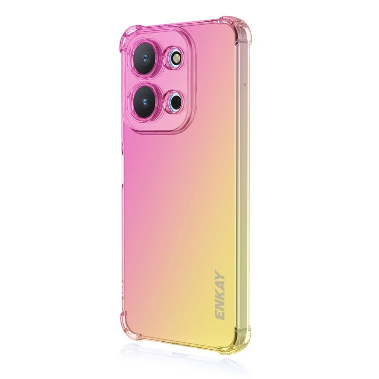 ENKAY Hat-Prince Gradient Airbag TPU Phone Case, For Redmi Note 17 4G / 5G Global 169.7mm, For Redmi 17C 5G, For Redmi Note 17 Pro Max Global 163.4mm, For Redmi Note 17 Pro Global 163.5mm, For Redmi 17 4G / 5G Global 170mm, For Redmi 17C / 14C         ...