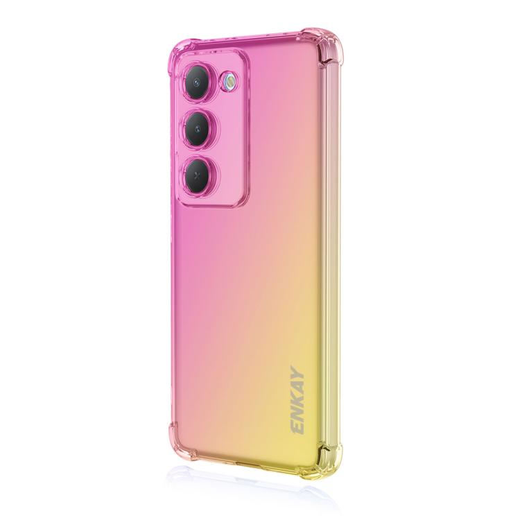 ENKAY Hat-Prince Gradient Airbag TPU Phone Case, For Redmi Note 17 4G / 5G Global 169.7mm, For Redmi 17C 5G, For Redmi Note 17 Pro Max Global 163.4mm, For Redmi Note 17 Pro Global 163.5mm, For Redmi 17 4G / 5G Global 170mm, For Redmi 17C / 14C         ...
