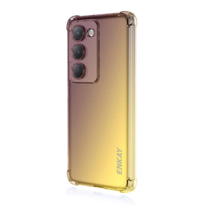 ENKAY Hat-Prince Gradient Airbag TPU Phone Case, For Redmi Note 17 4G / 5G Global 169.7mm, For Redmi 17C 5G, For Redmi Note 17 Pro Max Global 163.4mm, For Redmi Note 17 Pro Global 163.5mm, For Redmi 17 4G / 5G Global 170mm, For Redmi 17C / 14C         ...