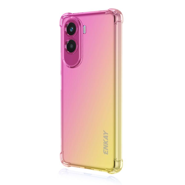 ENKAY Hat-Prince Gradient Airbag TPU Phone Case, For Redmi Note 17 4G / 5G Global 169.7mm, For Redmi 17C 5G, For Redmi Note 17 Pro Max Global 163.4mm, For Redmi Note 17 Pro Global 163.5mm, For Redmi 17 4G / 5G Global 170mm, For Redmi 17C / 14C         ...