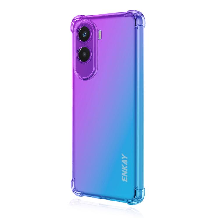 ENKAY Hat-Prince Gradient Airbag TPU Phone Case, For Redmi Note 17 4G / 5G Global 169.7mm, For Redmi 17C 5G, For Redmi Note 17 Pro Max Global 163.4mm, For Redmi Note 17 Pro Global 163.5mm, For Redmi 17 4G / 5G Global 170mm, For Redmi 17C / 14C         ...