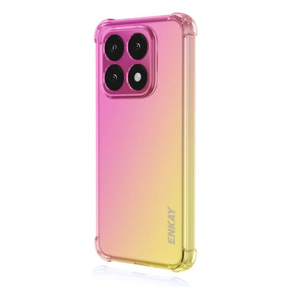 ENKAY Hat-Prince Gradient Airbag TPU Phone Case, For Redmi Note 17 4G / 5G Global 169.7mm, For Redmi 17C 5G, For Redmi Note 17 Pro Max Global 163.4mm, For Redmi Note 17 Pro Global 163.5mm, For Redmi 17 4G / 5G Global 170mm, For Redmi 17C / 14C         ...