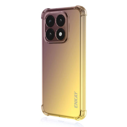 ENKAY Hat-Prince Gradient Airbag TPU Phone Case, For Redmi Note 17 4G / 5G Global 169.7mm, For Redmi 17C 5G, For Redmi Note 17 Pro Max Global 163.4mm, For Redmi Note 17 Pro Global 163.5mm, For Redmi 17 4G / 5G Global 170mm, For Redmi 17C / 14C         ...