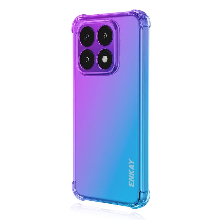 ENKAY Hat-Prince Gradient Airbag TPU Phone Case, For Redmi Note 17 4G / 5G Global 169.7mm, For Redmi 17C 5G, For Redmi Note 17 Pro Max Global 163.4mm, For Redmi Note 17 Pro Global 163.5mm, For Redmi 17 4G / 5G Global 170mm, For Redmi 17C / 14C         ...