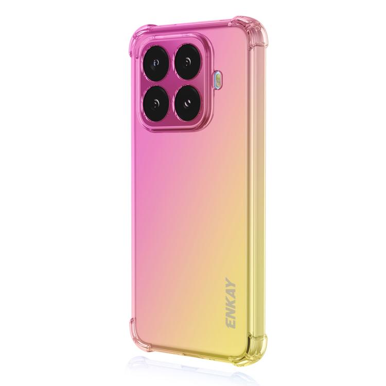 ENKAY Hat-Prince Gradient Airbag TPU Phone Case, For Redmi Note 17 4G / 5G Global 169.7mm, For Redmi 17C 5G, For Redmi Note 17 Pro Max Global 163.4mm, For Redmi Note 17 Pro Global 163.5mm, For Redmi 17 4G / 5G Global 170mm, For Redmi 17C / 14C         ...