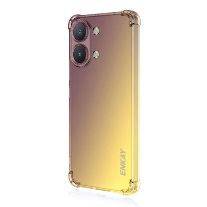 ENKAY Hat-Prince Gradient Airbag TPU Phone Case, For Redmi Note 17 4G / 5G Global 169.7mm, For Redmi 17C 5G, For Redmi Note 17 Pro Max Global 163.4mm, For Redmi Note 17 Pro Global 163.5mm, For Redmi 17 4G / 5G Global 170mm, For Redmi 17C / 14C         ...
