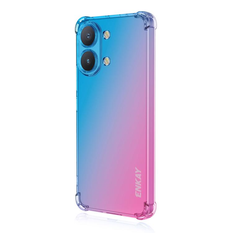 ENKAY Hat-Prince Gradient Airbag TPU Phone Case, For Redmi Note 17 4G / 5G Global 169.7mm, For Redmi 17C 5G, For Redmi Note 17 Pro Max Global 163.4mm, For Redmi Note 17 Pro Global 163.5mm, For Redmi 17 4G / 5G Global 170mm, For Redmi 17C / 14C         ...