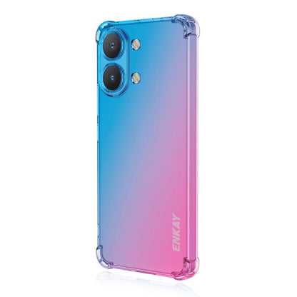 ENKAY Hat-Prince Gradient Airbag TPU Phone Case, For Redmi Note 17 4G / 5G Global 169.7mm, For Redmi 17C 5G, For Redmi Note 17 Pro Max Global 163.4mm, For Redmi Note 17 Pro Global 163.5mm, For Redmi 17 4G / 5G Global 170mm, For Redmi 17C / 14C         ...