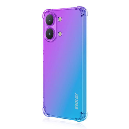 ENKAY Hat-Prince Gradient Airbag TPU Phone Case, For Redmi Note 17 4G / 5G Global 169.7mm, For Redmi 17C 5G, For Redmi Note 17 Pro Max Global 163.4mm, For Redmi Note 17 Pro Global 163.5mm, For Redmi 17 4G / 5G Global 170mm, For Redmi 17C / 14C         ...