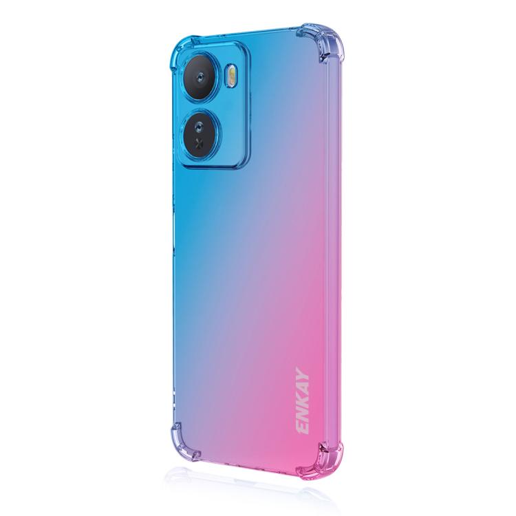 ENKAY Hat-Prince Gradient Airbag TPU Phone Case, For Redmi Note 17 4G / 5G Global 169.7mm, For Redmi 17C 5G, For Redmi Note 17 Pro Max Global 163.4mm, For Redmi Note 17 Pro Global 163.5mm, For Redmi 17 4G / 5G Global 170mm, For Redmi 17C / 14C         ...