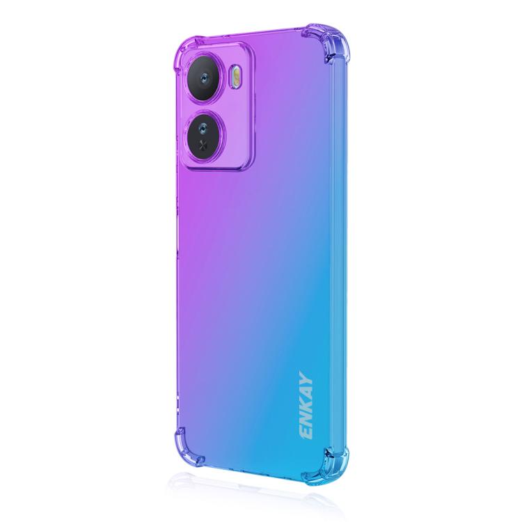 ENKAY Hat-Prince Gradient Airbag TPU Phone Case, For Redmi Note 17 4G / 5G Global 169.7mm, For Redmi 17C 5G, For Redmi Note 17 Pro Max Global 163.4mm, For Redmi Note 17 Pro Global 163.5mm, For Redmi 17 4G / 5G Global 170mm, For Redmi 17C / 14C         ...
