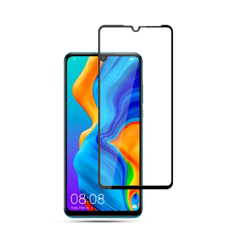 Tempered glass screen protector film for smartphone with full-glue 2.5D rounded edges