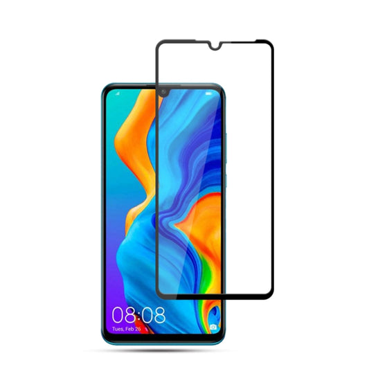 Tempered glass screen protector film for smartphone with full-glue 2.5D rounded edges