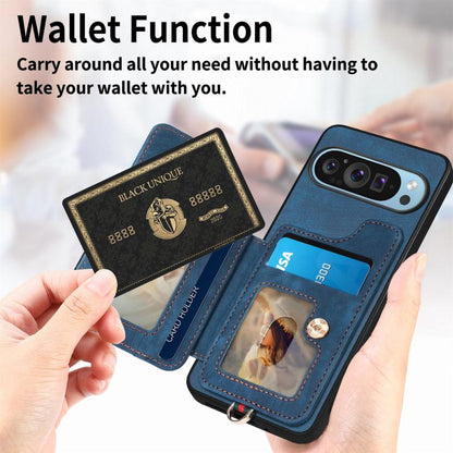Retro Skin-feel Ring Multi-card Wallet Phone Case, For Google Pixel 11 Pro XL, For Google Pixel 11, For Google Pixel 11 Pro, For Google Pixel 10 Pro XL, For Google Pixel 9a, For Google Pixel 9 Pro XL, For Google Pixel 8a, For Google Pixel 8 Pro        ...